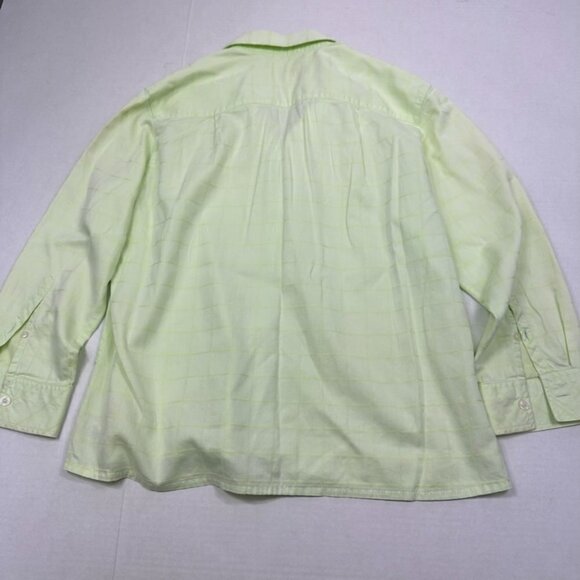 Lilly Pulitzer Soft Green Button-front Collared Long Sleeve Blouse, 8 - Picture 5 of 11